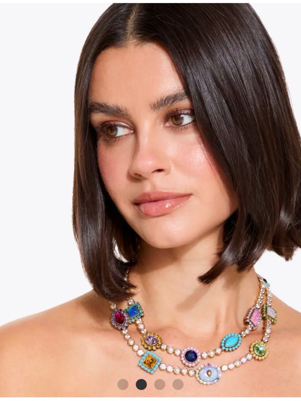 KURT GEIGER LONDON REGENCY GEM NECKLACE MULTICOLOR